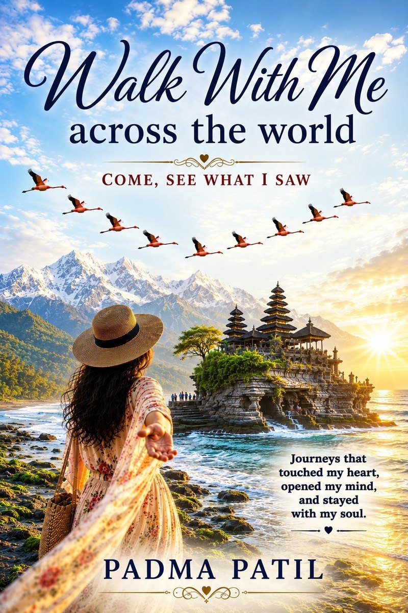 Walk with Me Across the World by Padma Patil – book cover
